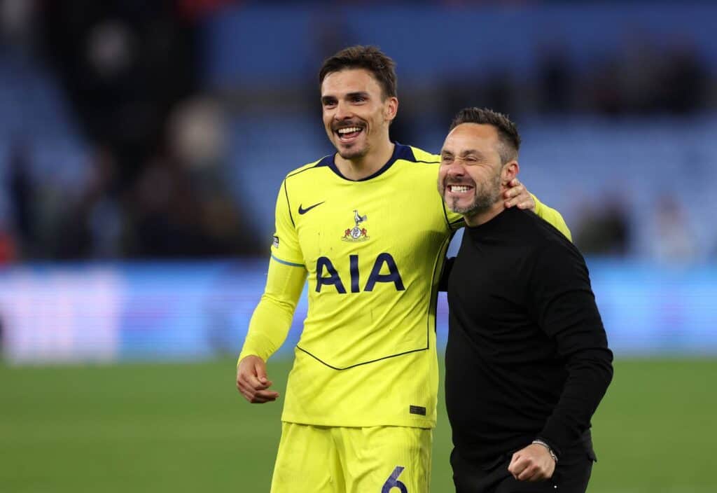 Aston Villa v Tottenham Hotspur - Premier League - Villa Park Joao Palhinha