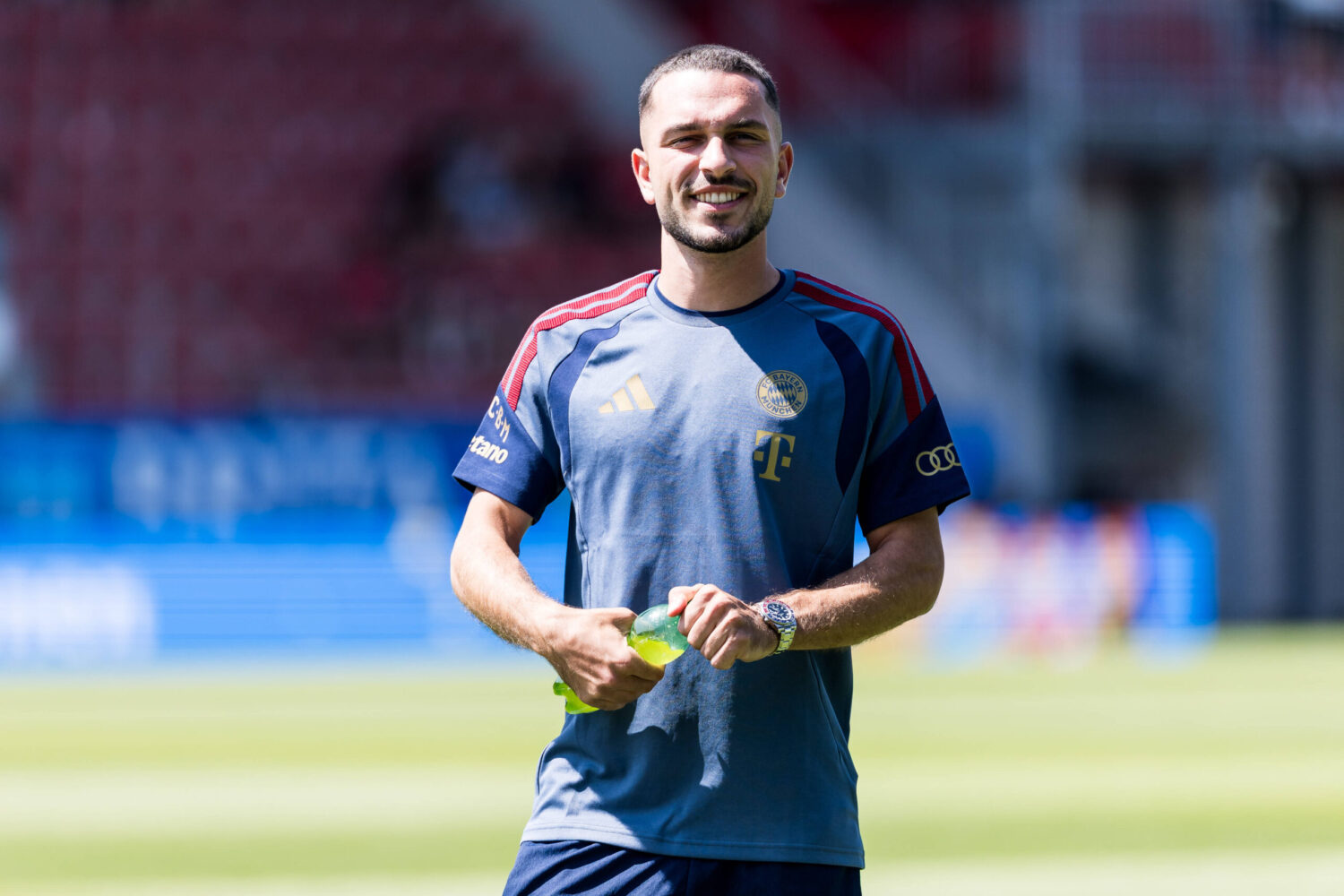 Friendly Game: SV Wehen Wiesbaden vs. FC Bayern Muenchen; 25.07.2026 Arijon Ibrahimovic