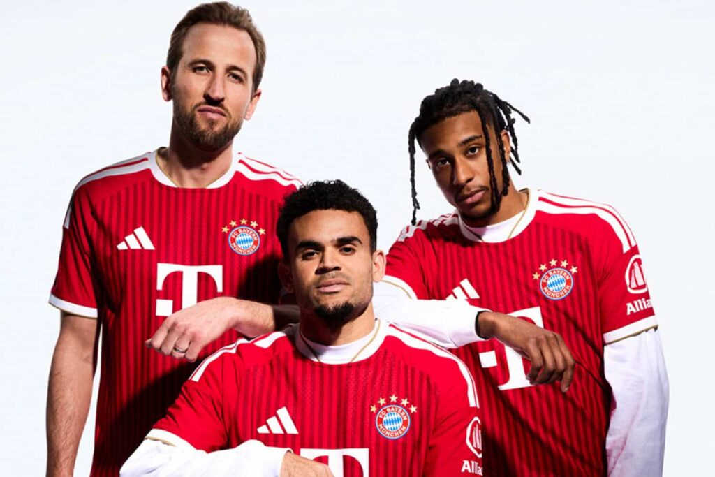 Luis Diaz, Harry Kane, Michael Olise