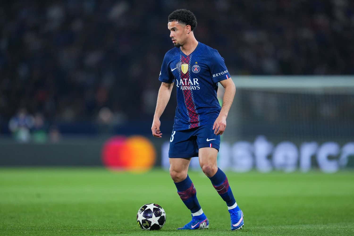 Paris Saint-Germain FC v Liverpool FC - UEFA Champions League 2025/26 Quarter-Final First Leg Warren Zaïre-Emery