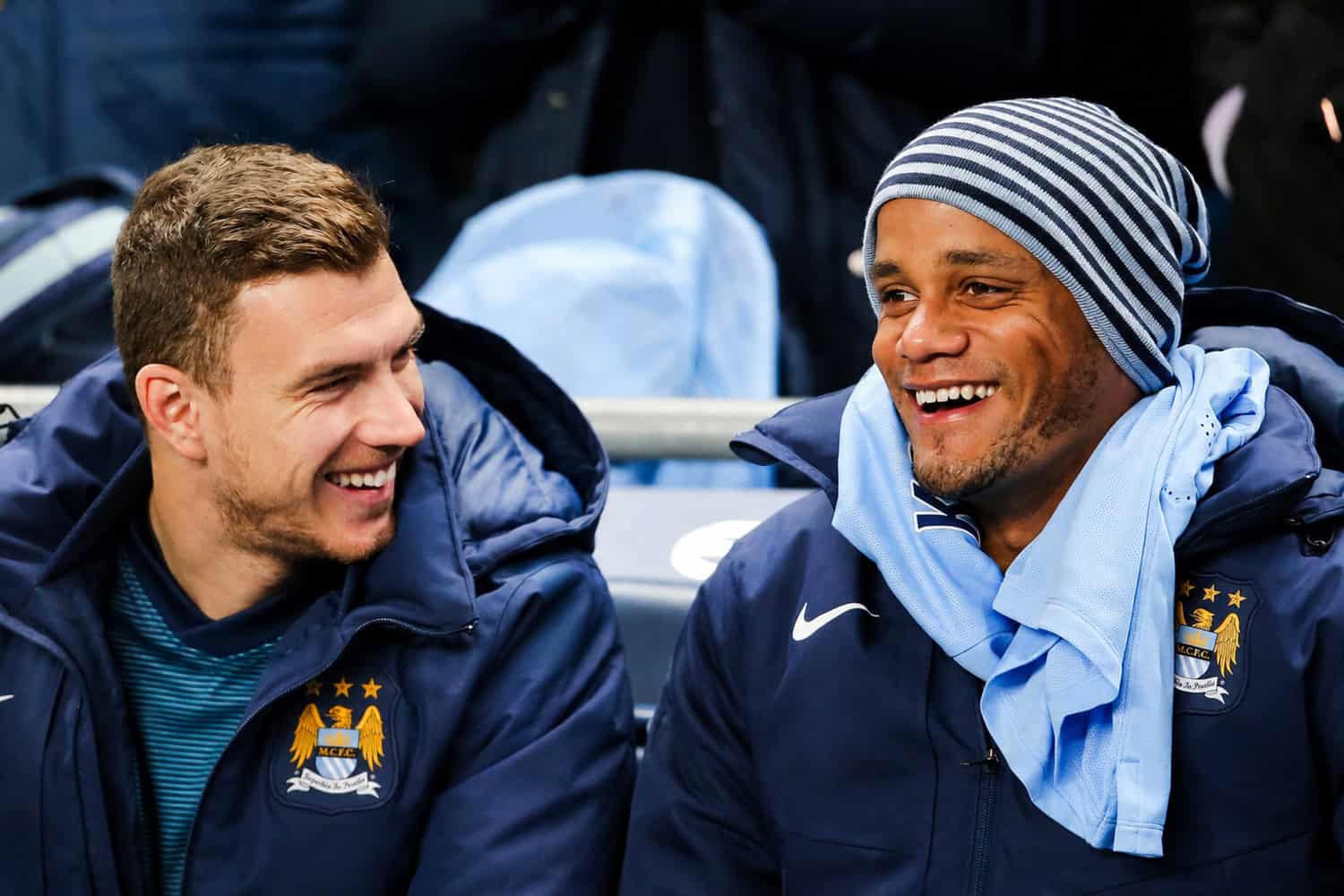 dzeko-komp Edin Dzeko, Vincent Kompany