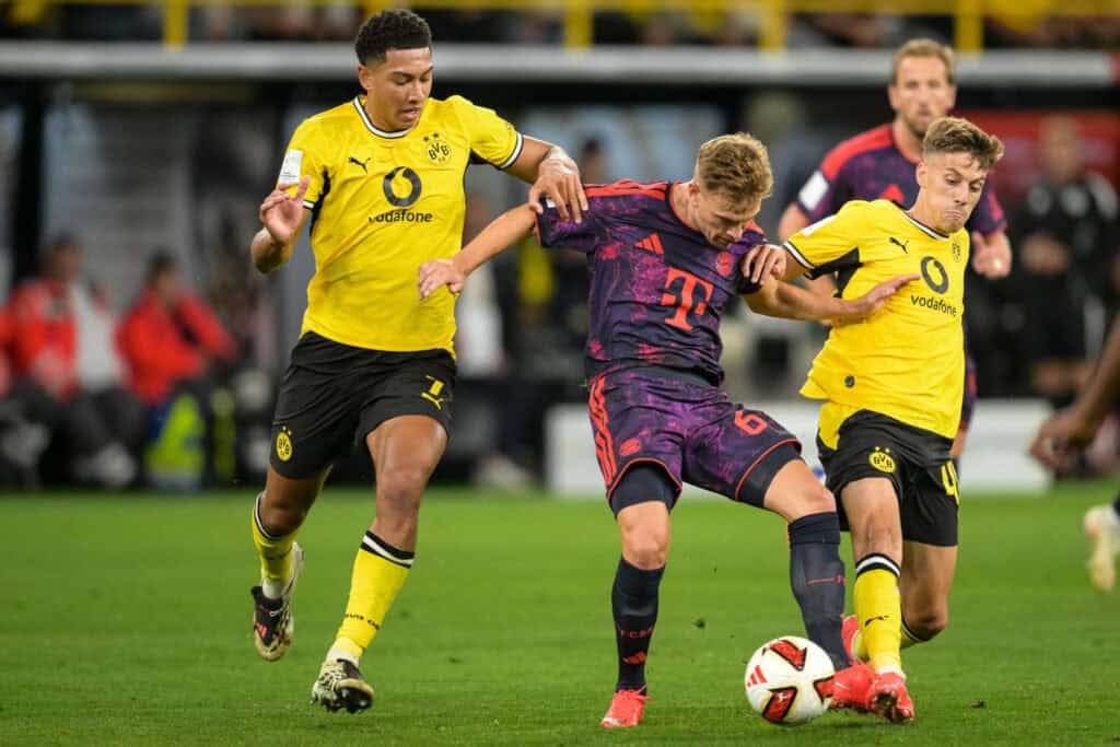 Jobe Bellingham, Joshua Kimmich, Giannis Konstantelias