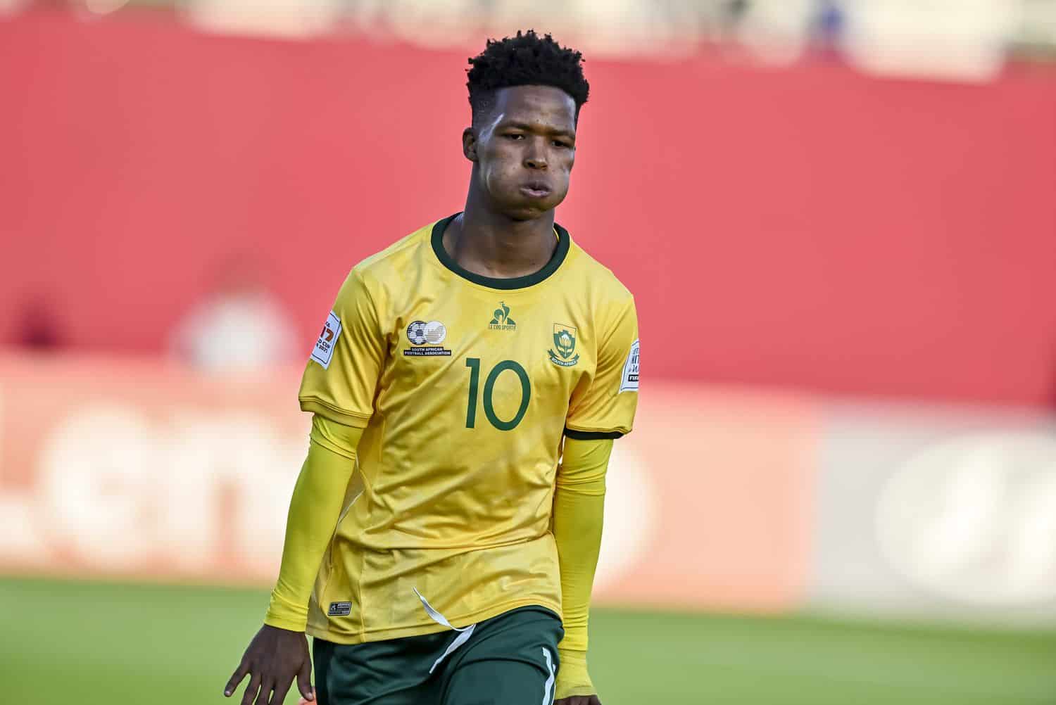 (SP)QATAR-DOHA-FIFA U-17 WORLD CUP 2025-SOUTH AFRICA V BOLIVIA Emile Witbooi