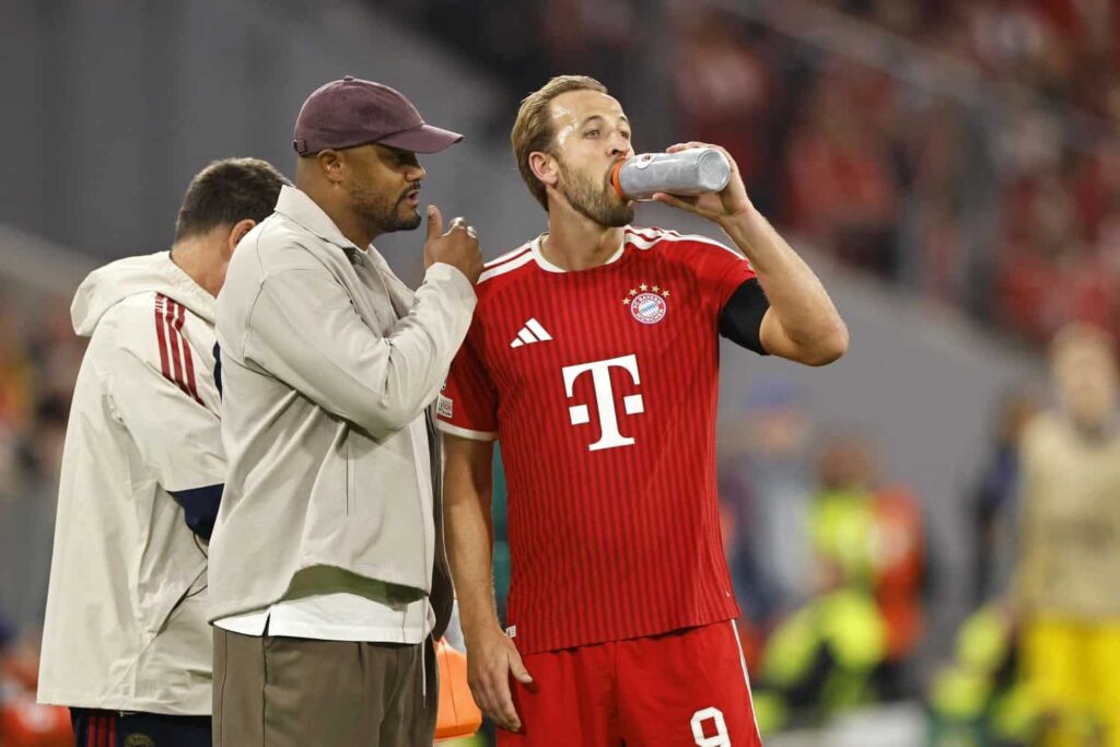 Vincent Kompany, Harry Kane