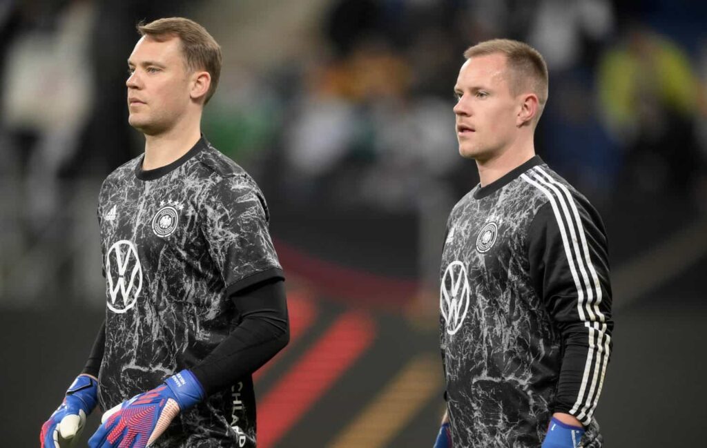 Marc-Andre ter Stegen and Manuel Neuer