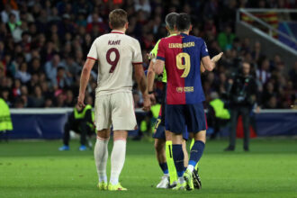 Harry Kane, Robert Lewandowski