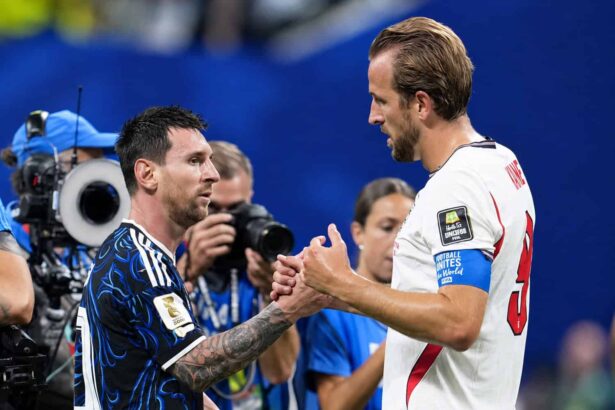 Harry Kane, Lionel Messi