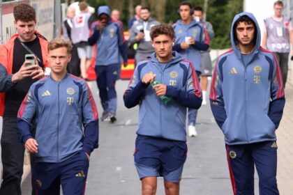 Aleksandar Pavlovic, Joshua Kimmich, Tom Bischof