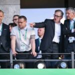 Rouven Kasper, Max Eberl, Jan-Christian Dreesen, Herbert Hainer