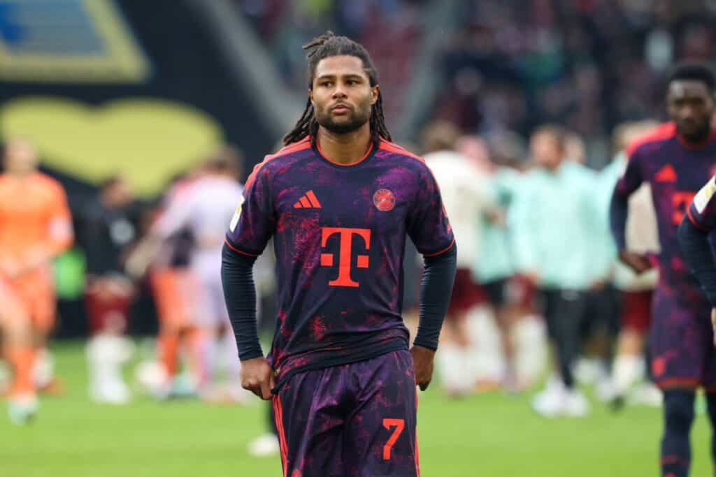 GER, FC Augsburg vs. FC Bayern Muenchen, Fussball, Bundesliga, 5. Spieltag, Saison 2026/2027, 10.10.2026 Serge Gnabry